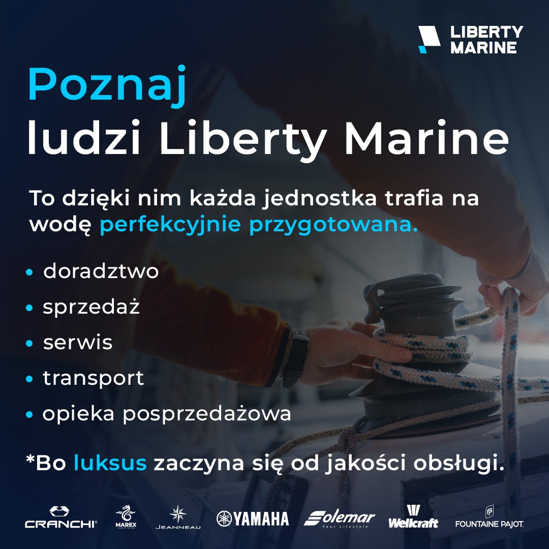 Poznaj ludzi Liberty Marine 👋To dzięki nim każda jednostka trafia na wodę perfekcyjnie prz....