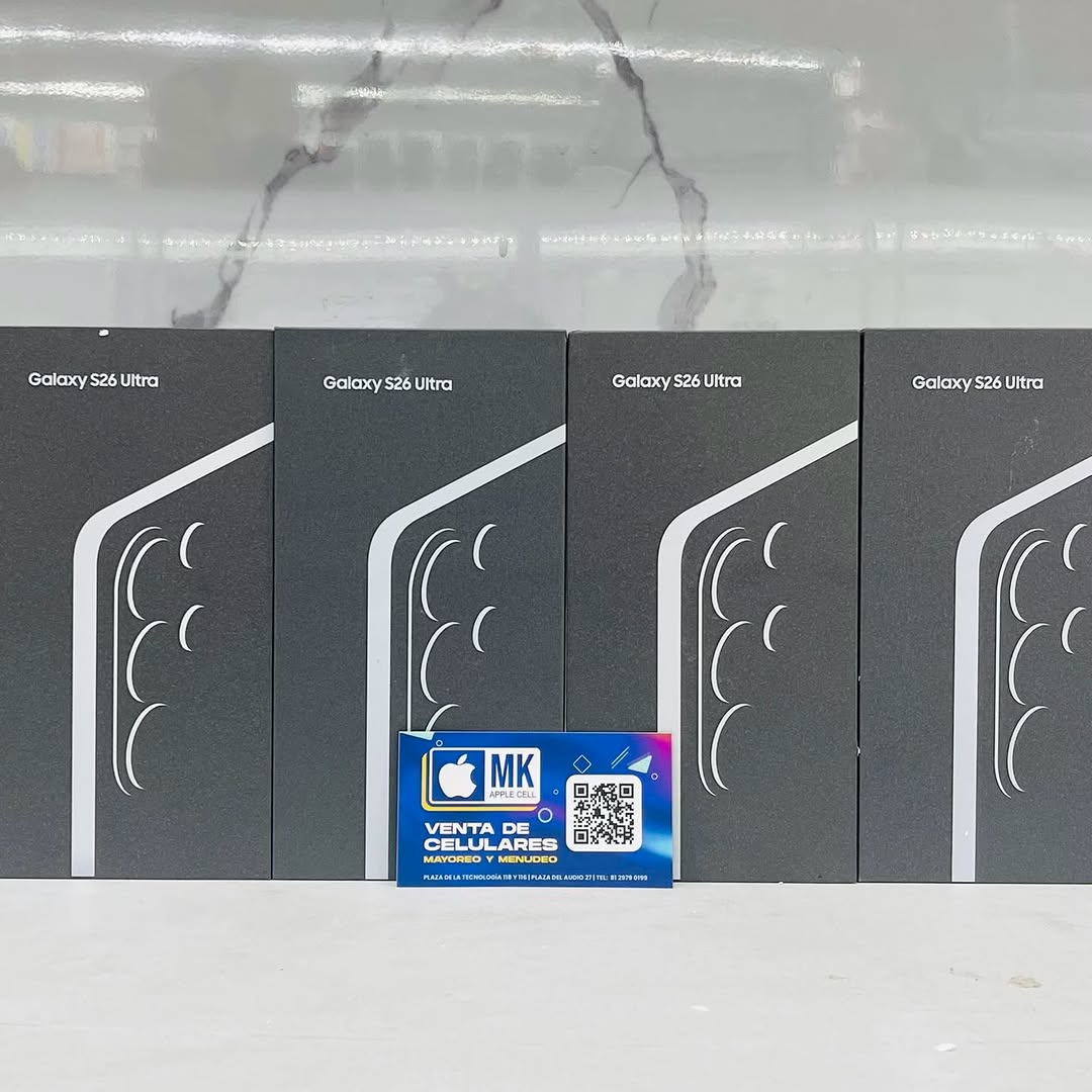 GALAXY S25 EDGE 512GB $14,799 GALAXY S26 ULTRA 512GB $21,649 Nuevos sellados libres