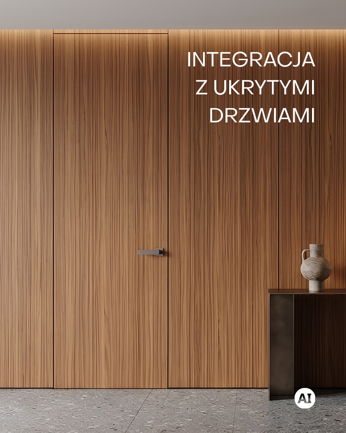 Efekt jednolitej ściany bez widocznych podziałów? 🚪 Zintegrowanie paneli ściennych…