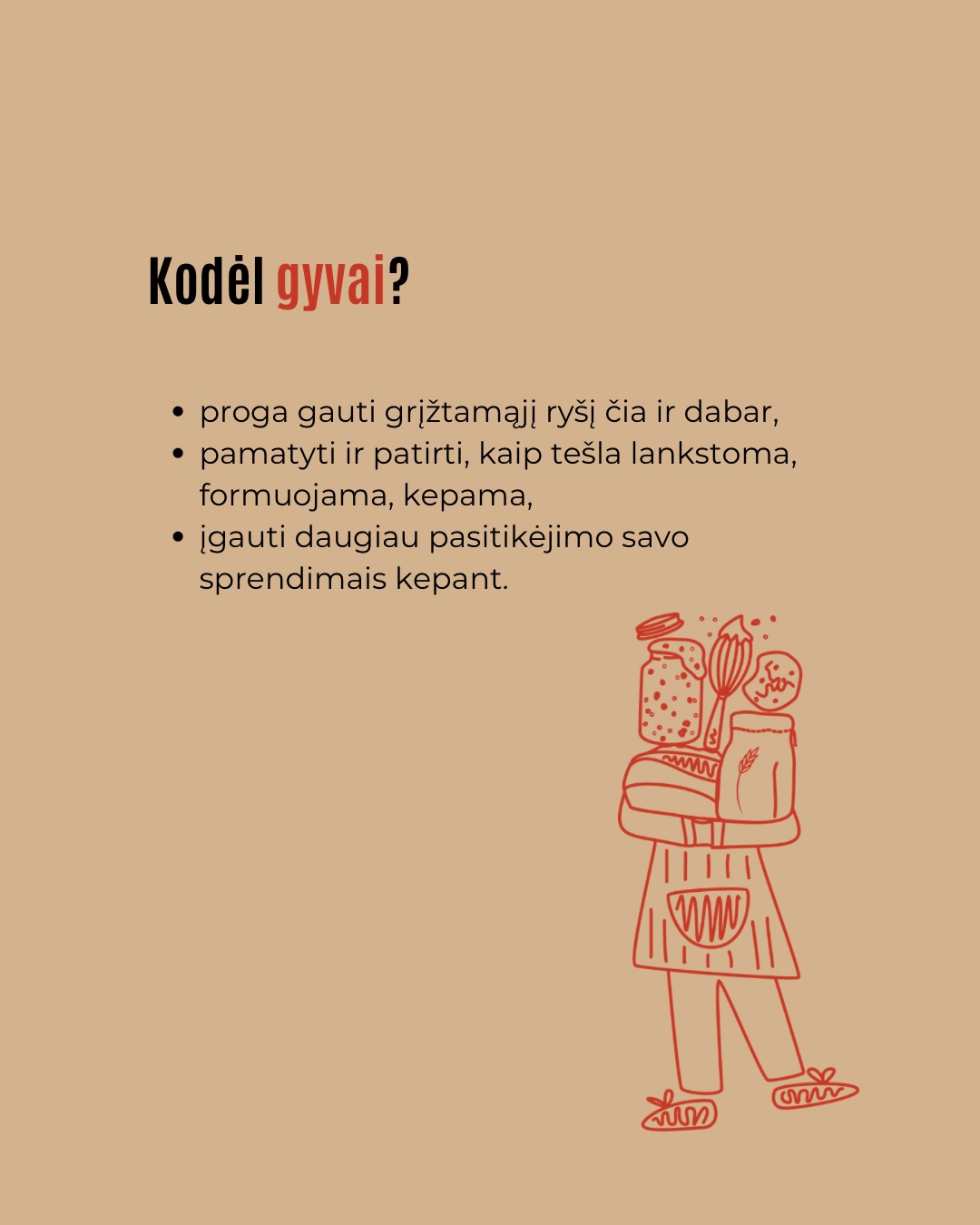 Raugas ir duona – mūsų kepyklos širdis. O mokymai – būdas tuo pasidalinti.
Skelbiame kovo mėnesio datas 🙌🏻
🍞 Sourdough duonos mokymai (I lygis) – jei norisi pradėti ramiai, nuo pagrindų, suprasti visą procesą ir susidraugauti su raugu be streso.
🍞 Sourdough duonos mokymai (II lygis) – NAUJIENA ✨
Skirti jau kepantiems ir norintiems išmokti kepti sourdough su priedais ir skirtingų rūšių duonas su raugu.
Abiejose mokymuose dirbame mažoje grupėje (tik 7 vietos), todėl galime skirti dėmesio kiekvienam.
Būna daug klausimų, daug „aha“ momentų ir daug tešlos rankose 🙂
Jei jau kurį laiką galvojate „gal laikas“ – galbūt tas laikas dabar.
Daugiau informacijos ir registraciją rasite: www.pmalunas.lt/mokymai